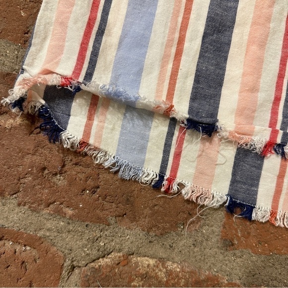 DREW Anthropologie striped Linen mix tank top size XS - Picture 2 of 15